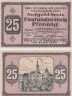  Бона. Германия. Грайц 25 пфеннигов 1919 год. Нотгельд. (XF) 