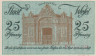  Бона. Германия. Везель 25 пфеннигов 1920 год. Нотгельд. (XF) 