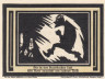  Бона. Германия. Ауэрбах 75 пфеннигов 1921 год. Вар. 3. Нотгельд. (VF) 