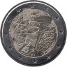  Люксембург. 2 евро 2022 год. 35 лет программе Эразмус. 