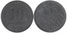  Германская империя. 10 пфеннигов 1922 год. (цинк) 