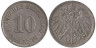  Германская империя. 10 пфеннигов 1908 год. (A) 