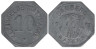  Германия. Бамберг. 10 пфеннигов 1917 год. Нотгельд. 