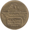  Финляндия. 5 марок 1984 год. Ледокол Урхо. 