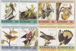 Набор марок. Сент-Винсент и Гренадины. Птицы (1985). 8 марок.