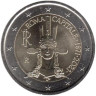  Италия. 2 евро 2021 год. 150 лет объявления Рима столицей Италии. 