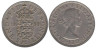  Великобритания. 1 шиллинг 1955 год. Герб Англии. 
