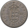  Великобритания. 1 шиллинг 1955 год. Герб Англии. 