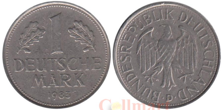  ФРГ. 1 марка 1983 год. (D) 