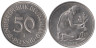  ФРГ. 50 пфеннигов 1979 год. (J) 