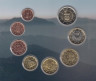  Сан-Марино. Набор монет евро 2015 год. (8 штук в буклете) 