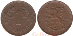 Финляндия. 1 марка 1942 год.