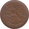  Финляндия. 1 марка 1942 год. 