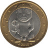  Острова Кука. 1 доллар 2010 год. Тангароа. 