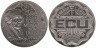  Нидерланды. 10 экю 1991 год. Эразм Роттердамский. 