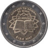  Ирландия. 2 евро 2007 год. 50 лет подписания Римского договора. 