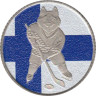  Жетон к Чемпионату мира по хоккею 2016 - Сборная Финляндии. 
