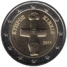  Кипр. 2 евро 2011 год. Помосский идол. 