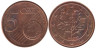  Германия. 5 евроцентов 2003 год. Дубовые листья. (F) 
