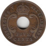  Британская Восточная Африка. 5 центов 1924 год. 