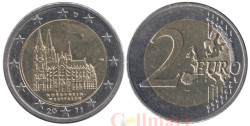 Германия. 2 евро 2011 год. Кёльнский собор, Северный Рейн - Вестфалия. (F)