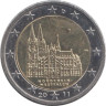  Германия. 2 евро 2011 год. Кёльнский собор, Северный Рейн - Вестфалия. (F) 