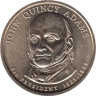  США. 1 доллар 2008 год. 6-й президент Джон Куинси Адамс (1825-1829). (D) 