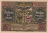  Бона. Германия. Фюрстенвальде 20 пфеннигов 1921 год. Нотгельд. (VF) 