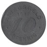  Германия. Бармен. 10 пфеннигов 1917 год. Нотгельд. 