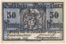  Бона. Германия. Тале 50 пфеннигов 1921 год. Нотгельд. (VF) 
