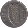  Ирландия. 10 пенсов 1982 год. Лосось. 