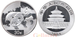 Копия. Китай 30 юань 2008 год. Панда.