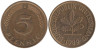  ФРГ. 5 пфеннигов 1989 год. (D) 
