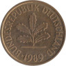  ФРГ. 5 пфеннигов 1989 год. (D) 