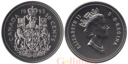 Канада. 50 центов 1993 год. (UNC)
