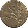  Польша. 2 злотых 2002 год. Чемпионат мира по футболу 2002, Корея/Япония. 