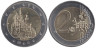  Германия. 2 евро 2012 год. Замок Нойшванштайн, Бавария. (A) 