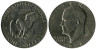  США. 1 доллар 1974 год. Дуайт Эйзенхауэр. 