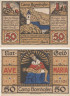  Бона. Германия. Камп-Борнхофен 50 пфеннигов 1921 год. Нотгельд. (XF) 