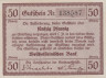  Бона. Германия. Дитмаршен 50 пфеннигов 1920 год. Нотгельд. (XF) 
