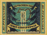  Бона. Германия. Бад-Липпшпринге 50 пфеннигов 1921 год. Нотгельд. (XF) 