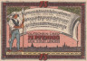  Бона. Германия. Линген 75 пфеннигов 1921 год. Нотгельд. (XF) 