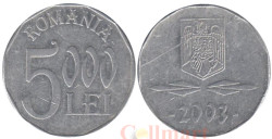 Румыния. 5000 леев 2003 год.