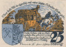  Бона. Германия. Любтен 25 пфеннигов 1922 год. Нотгельд. (XF) 