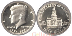 США. 1/2 доллара (50 центов) 1976 год. 200 лет независимости. (S)