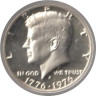  США. 1/2 доллара (50 центов) 1976 год. 200 лет независимости. (S) 