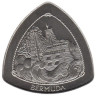  Бермудские острова. 1 доллар 1997 год. Крушение фрегата "Sea Venture". 