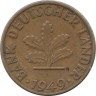  ФРГ. 5 пфеннигов 1949 год. (J) 