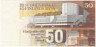  Бона. Финляндия 50 марок 1986 год. Алвар Аалто. Выпуск "Litt. A". (XF-AU) 