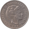  Дания. 1 крона 1984 год. Королева Маргрете II. 